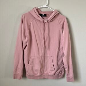 H&M Dusty Pink Hooded Sweatshirt | Medium